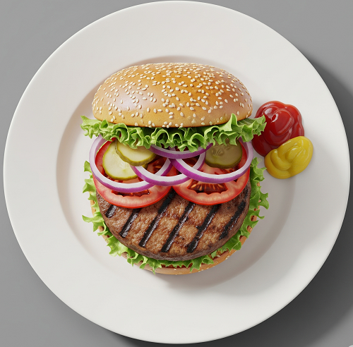 Homemade Beef Burger 