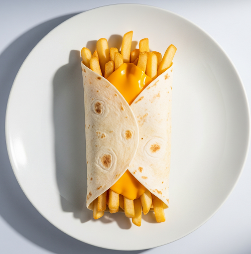 Chip & Cheese Toasted Wrap 