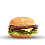 Half Pounder Burger  Single 